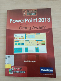 7 Jam Belajar Interaktif PowerPoint 2007 Untuk Orang Awam