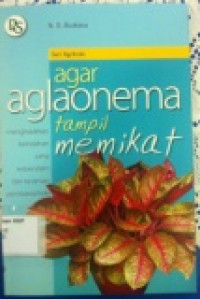 Agar Agalaonema Tampil Memikat